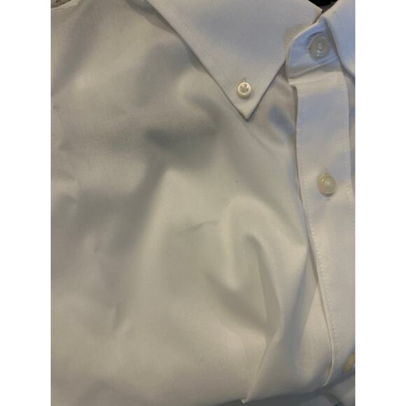 J. Crew Bowery wrinkle-free dress shirt with button-down collar White XL - Picture 5 of 6
